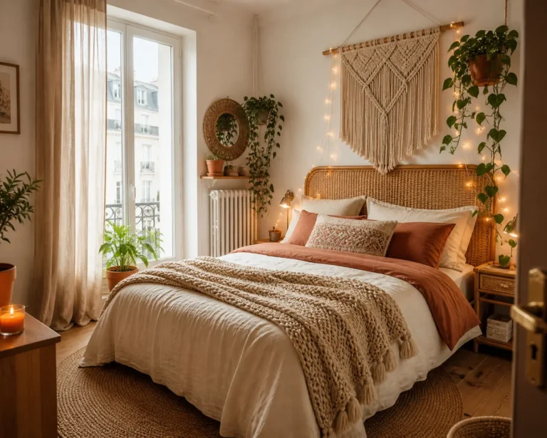 boho bedroom ideas small space