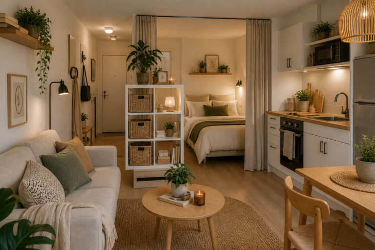 studio apartment layout ideas