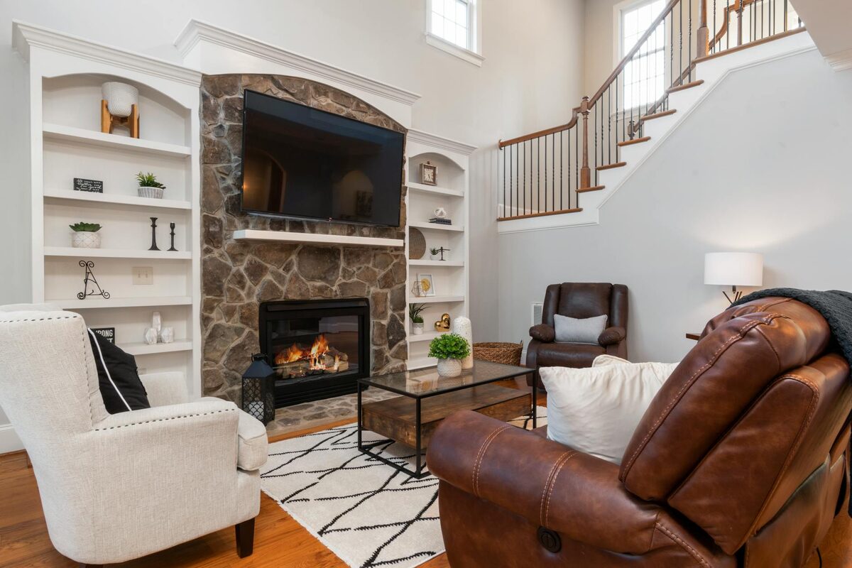 fireplace styling ideas