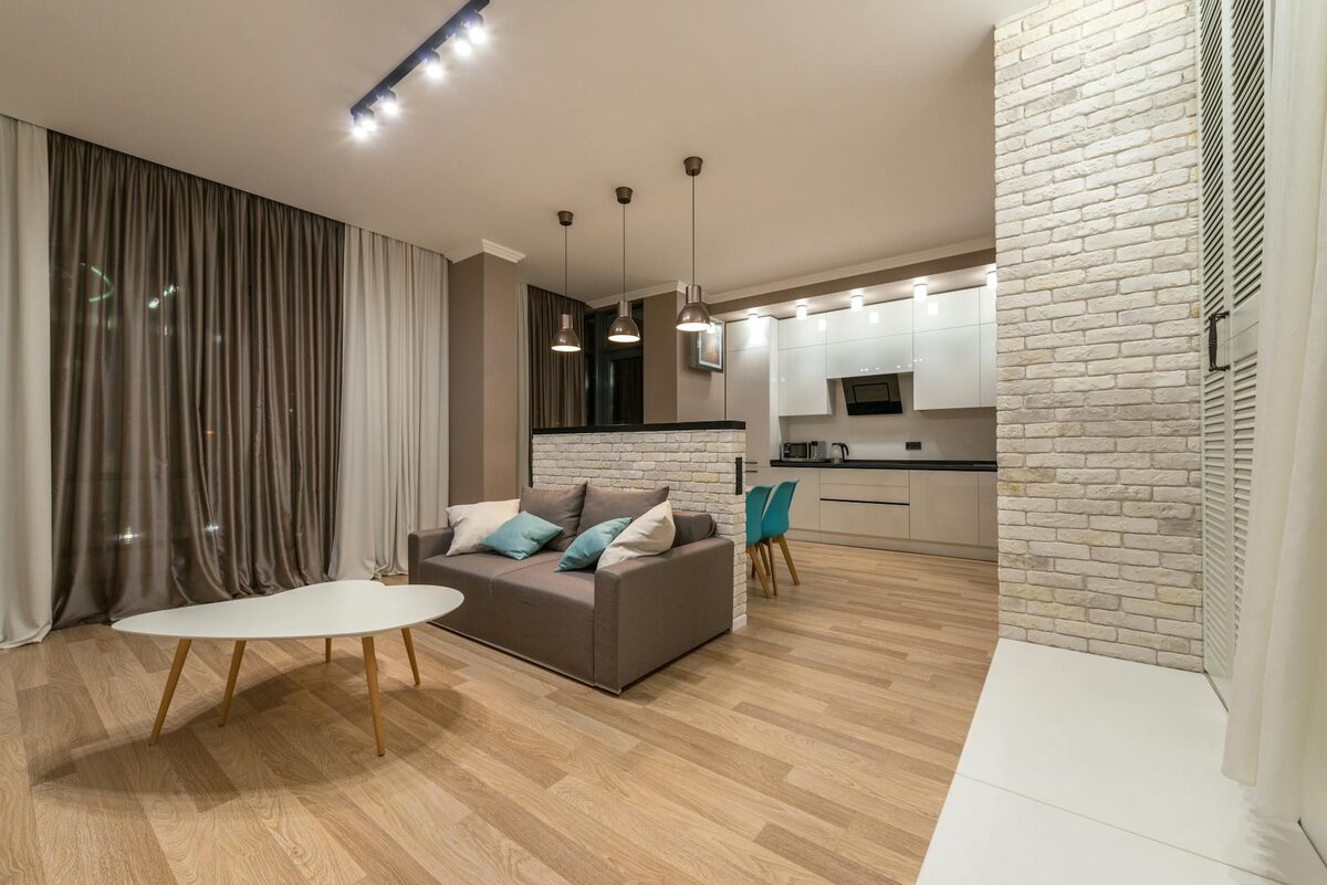 tiny kitchen and living room combo ideas