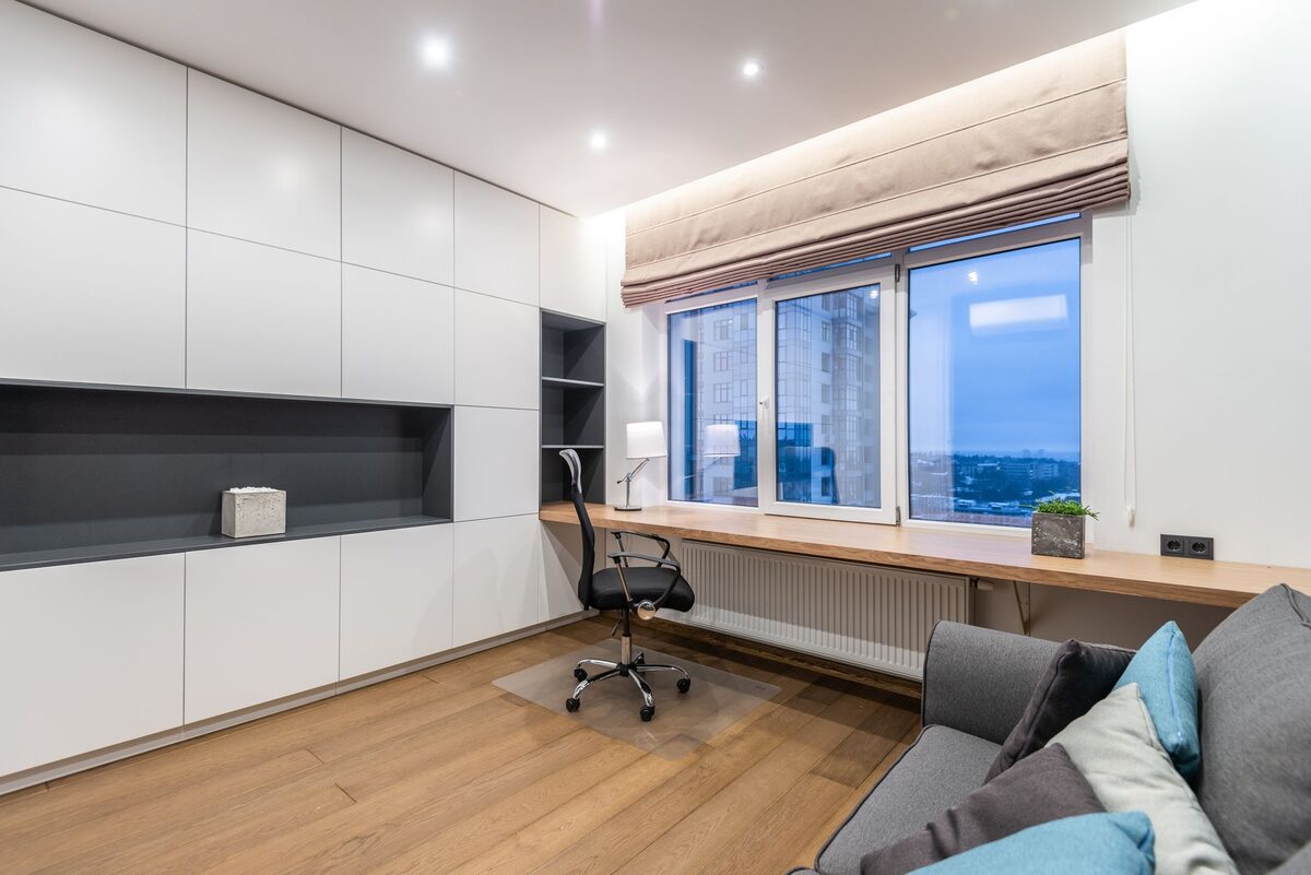 Best for Working From Home: Bellemave Murphy Bed With Rotating Desk - apartment ideas