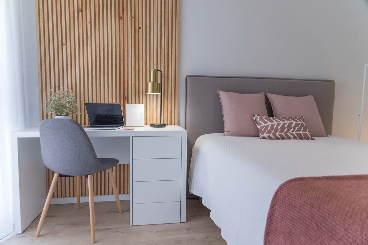 Give Your Nightstand a Second Job - apartment ideas
